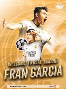 Mercato : Fran García De Retour Au Real Madrid Jusqu’en 2027 !