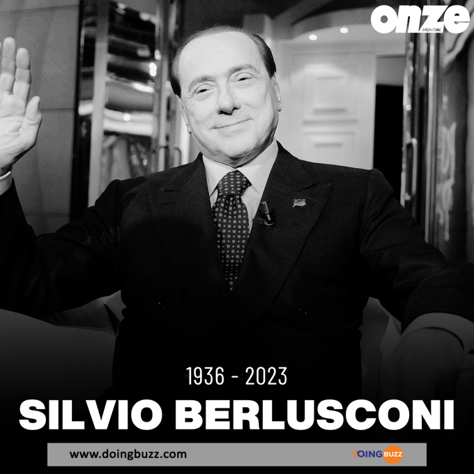 L'Ancien Président De L'Ac Milan Silvio Berlusconi Est Décédé À L'Âge De 86 Ans