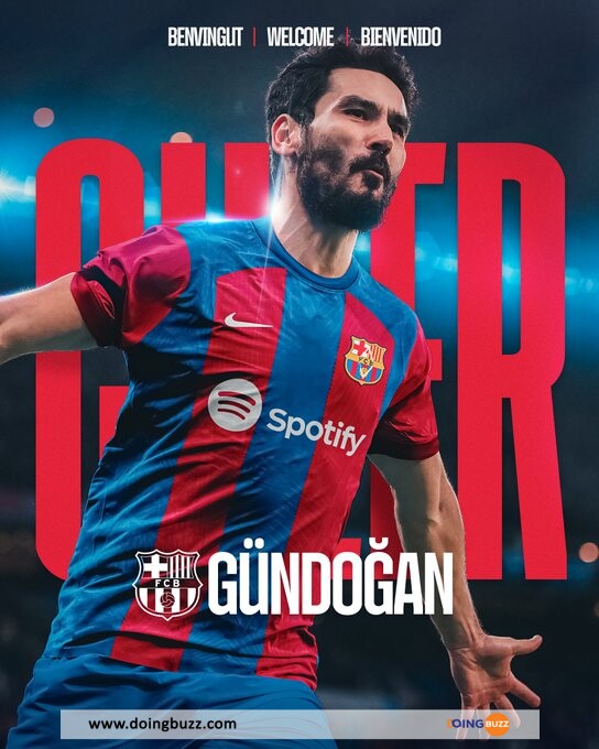 Ilkay Gundogan Signe Au Fc Barcelone Jusqu'En 2025 ! (Photos)