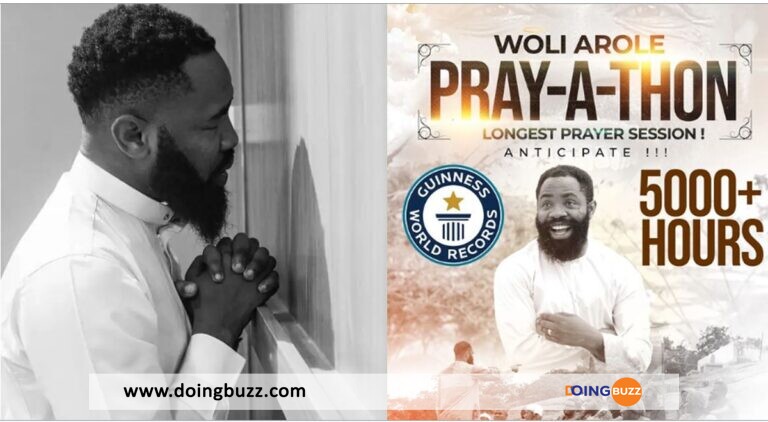 Woli Arole : Ce Comédien Vise Le Record Guinness Avec Un Marathon De Prière De 5000 Heures