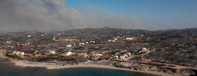 Vidéo : No Comment : Un Spectacle De Désolation À Rhodes Après Des Incendies Dévastateurs
