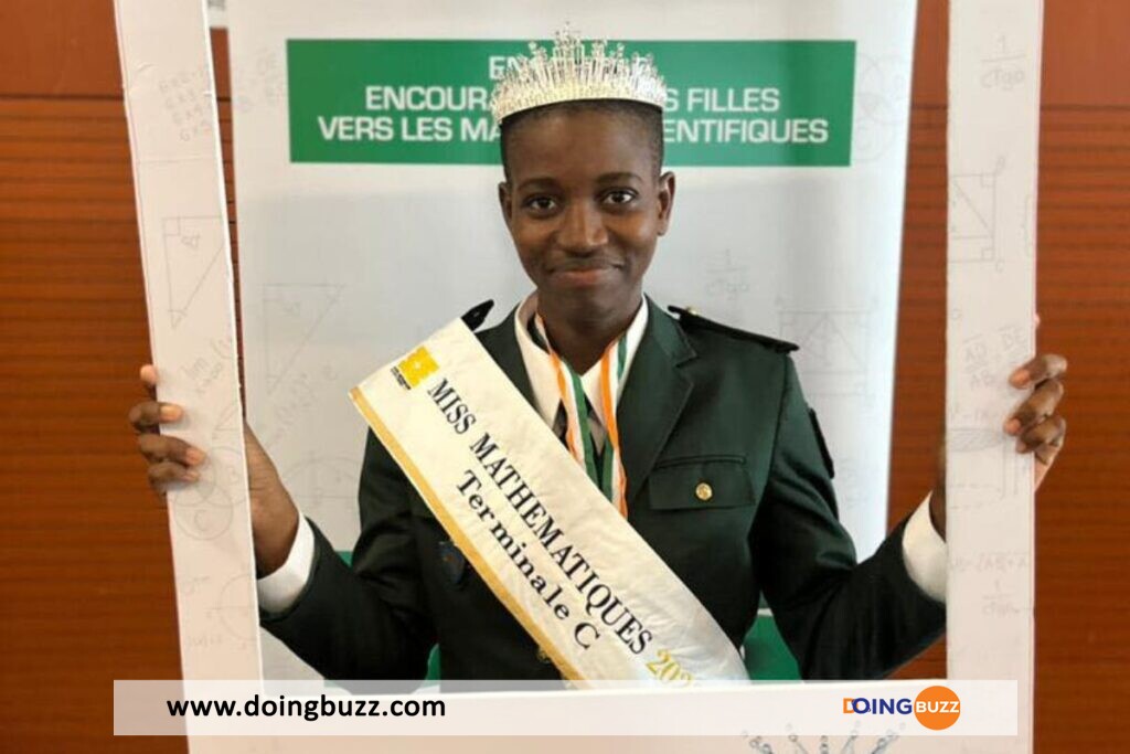 La Nouvelle Miss Mathématiques Côte D'Ivoire Est Couronnée