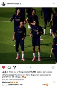 Ethan Mbappé Envoi Un Message Touchant À Son Frère Kylian