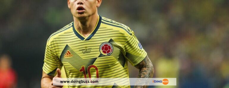 Mercato : James Rodriguez Va Signer À São Paulo Pour Une Durée De 2 Ans