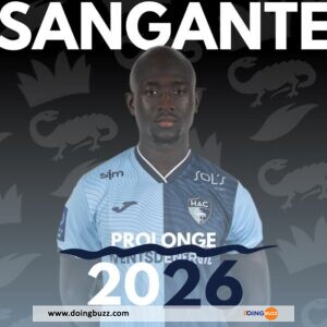 Mercato : Arouna Sangante Prolonge Avec Le Hac Jusqu’en 2026