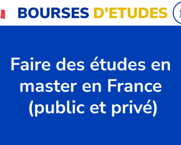 Faire des études en master en France (public et privé) en 3 étapes