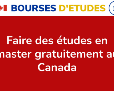 Faire Des Études En Master Gratuitement Au Canada En 3 Étapes