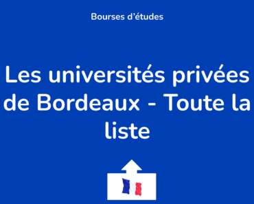 Les 37 universités privées de Bordeaux : Toute la liste