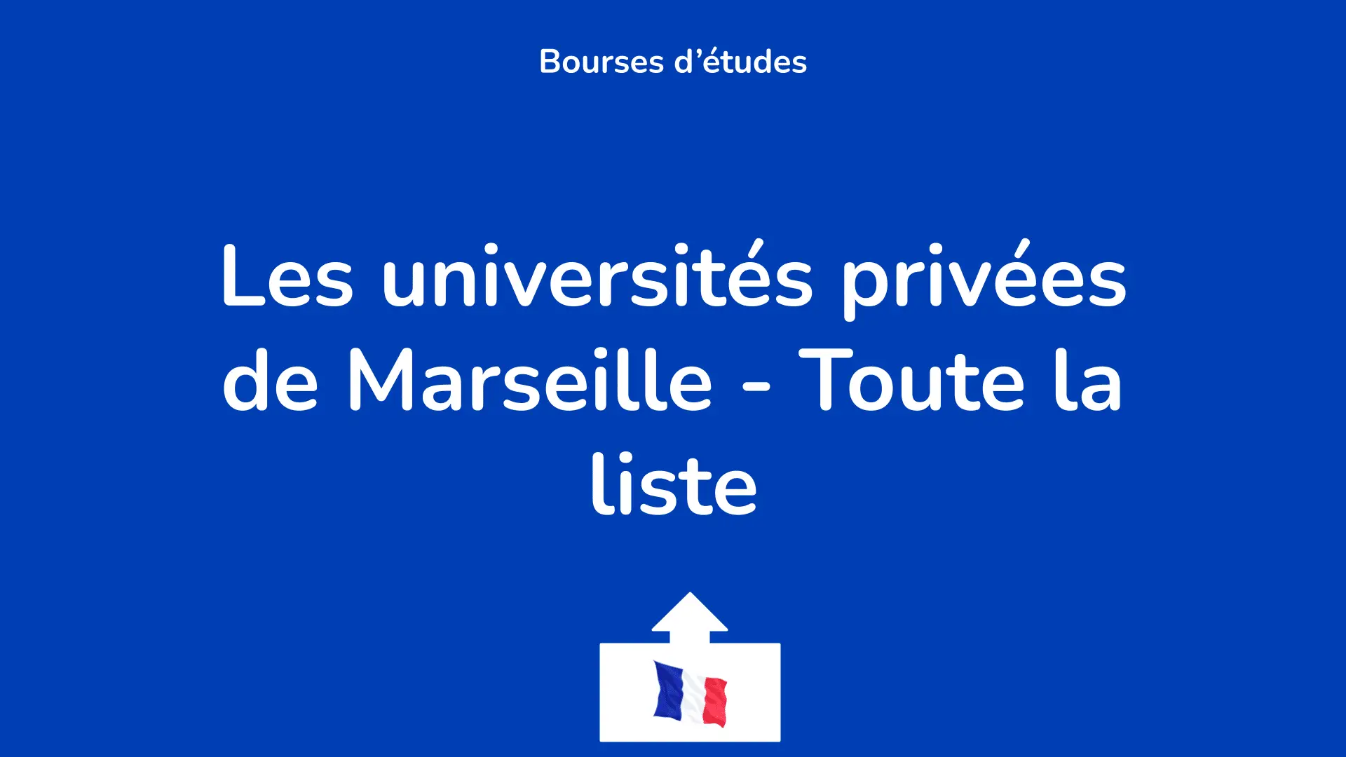 Les Universites Privees De Marseille Toute La Liste