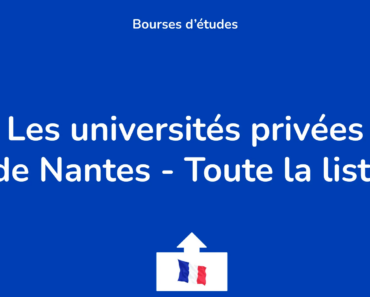 Les 23 universités privées de Nantes : Toute la liste