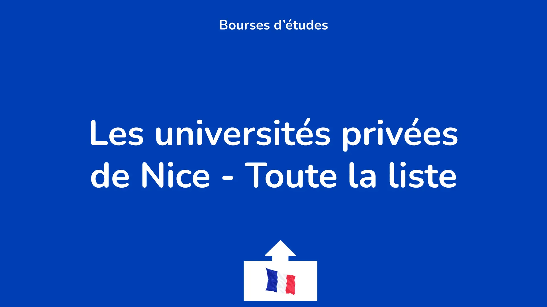 Les Universites Privees De Nice Toute La Liste