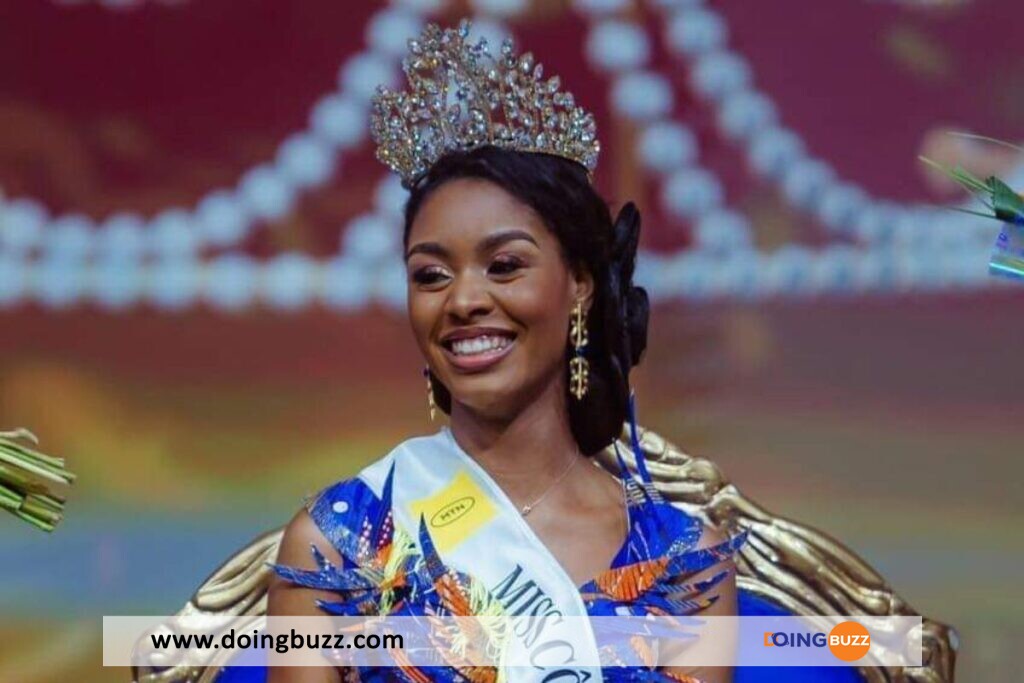 Mylène Djihony, La Nouvelle Miss Côte D'Ivoire 2023, Remporte Une Fortune En Cadeaux