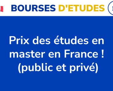 Coût Des Études De Maîtrise En France : Les Deux Tarifs (Public Et Privé)