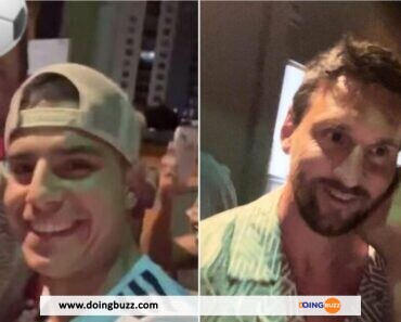 (Video) – Lionel Messi Victime D&Rsquo;Un Baiser Inattendu D&Rsquo;Un Fan Enjoué À Miami