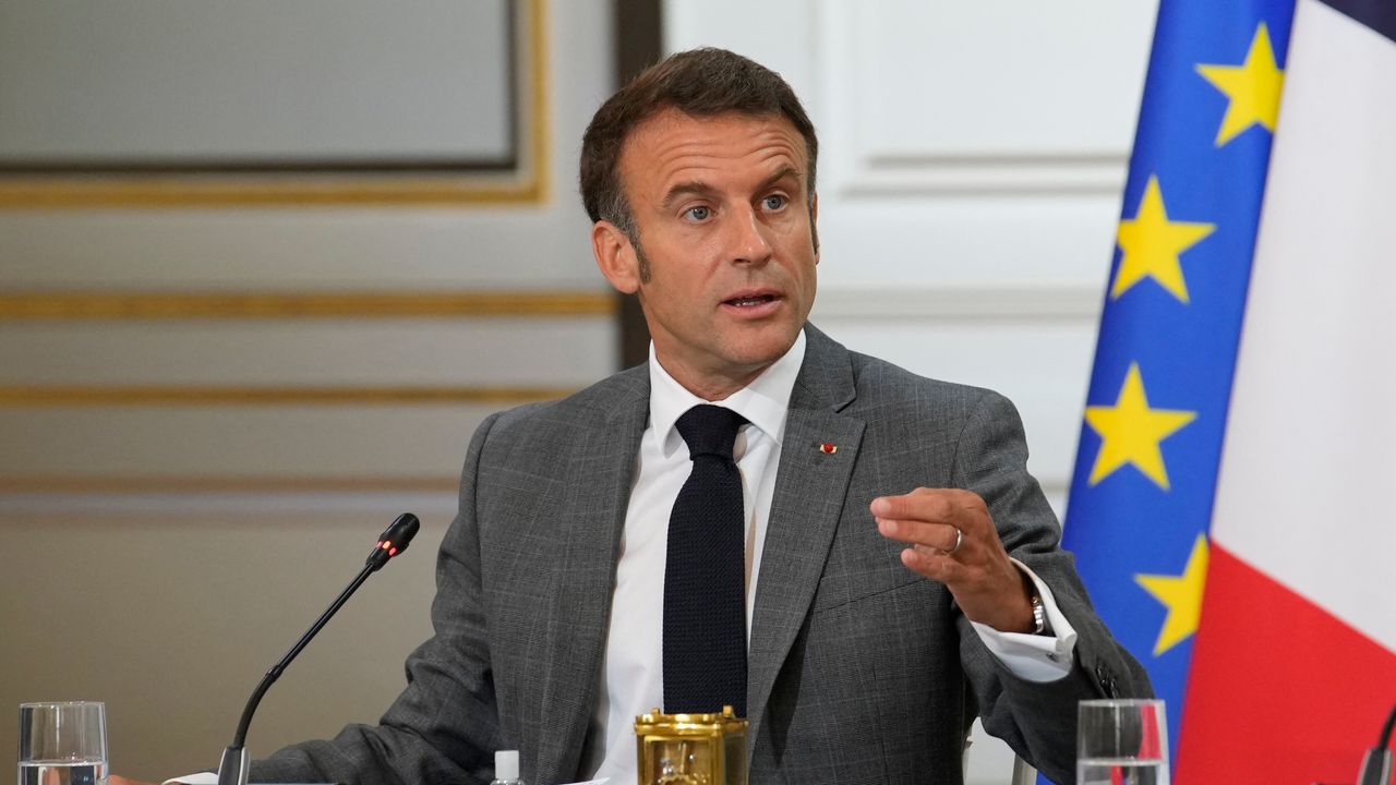 Emmanuel Macron Conseil Des Ministres 21 Juillet 2023 7C4A7B