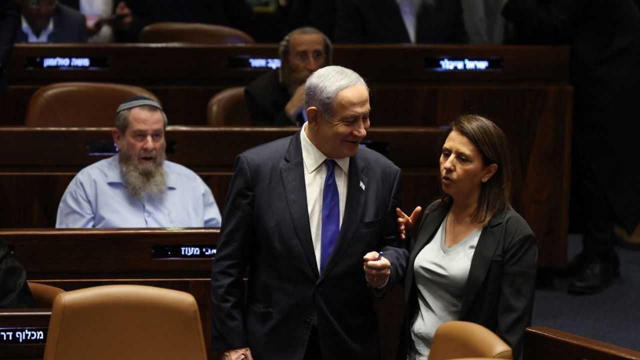 Netanyahou Parlement Israel Knesset 600A1F