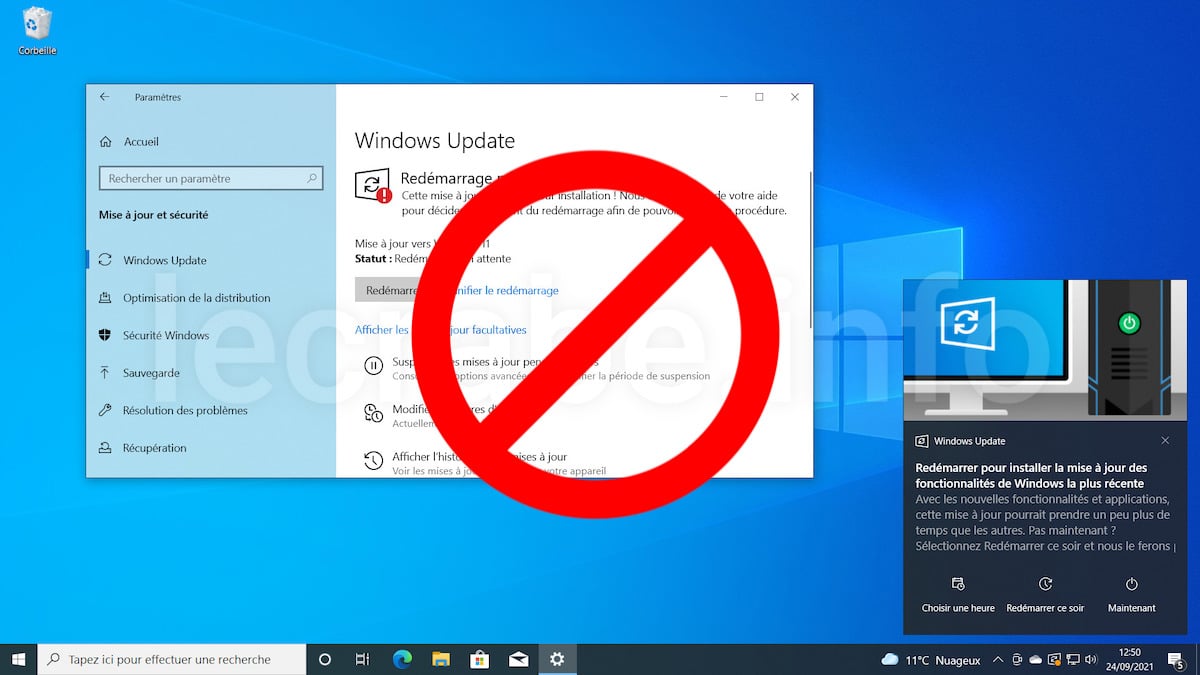 Redemarrage En Attente Mise A Jour Vers Windows 11 Windows Update Windows 10 3 614Dc169C15D0 2