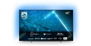 La Tv Oled Philips 48 Pouces Avec Ambilight Est À Moins De 830 €