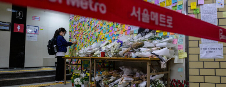 Le Drame Du Métro De Séoul En Corée Du Sud A Suscité Une Prise De Conscience, Mais Il Reste Encore Beaucoup À Faire.