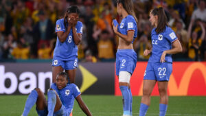 Les Bleues Désillusionnées Après Leur Élimination En Quarts De Finale Contre L&Rsquo;Australie.