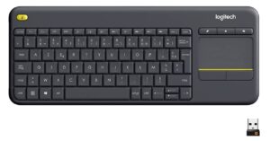 Le Clavier Logitech K400 Plus Avec Pavé Tactile Intégré Est En Promotion À Seulement 28,99 €