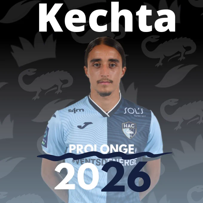Mercato : Yassine Kechta Prolonge Avec Le Havre Jusqu’en 2026