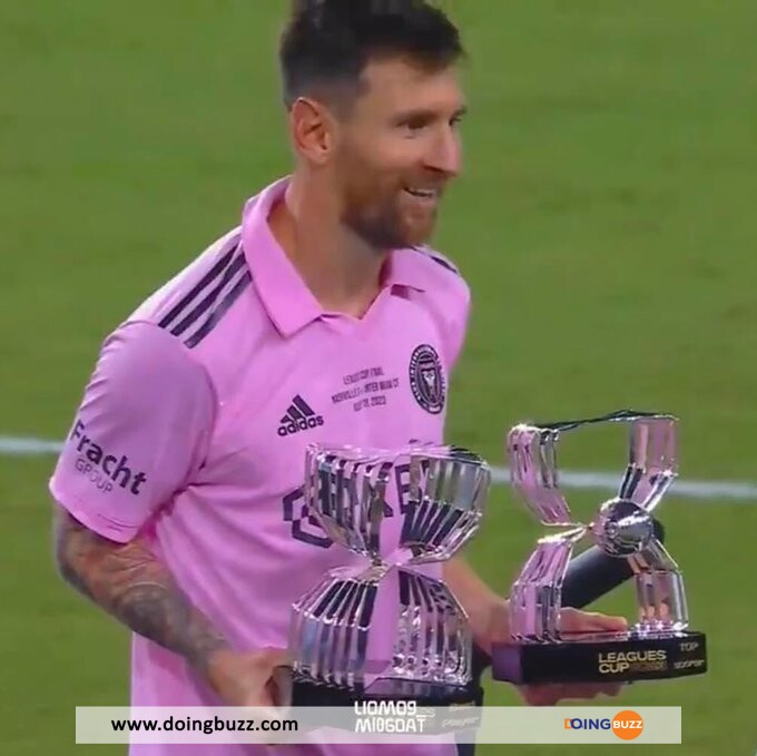 Lionel Messi A Soulevé Son Premier Trophée Avec L’inter Miami ! (Vidéo)