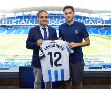 Mercato : Arsen Zakharyan Rejoint La Real Sociedad