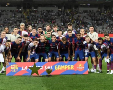 Le Fc Barcelone Remporte Le Trophée Gamper Face À Tottenham