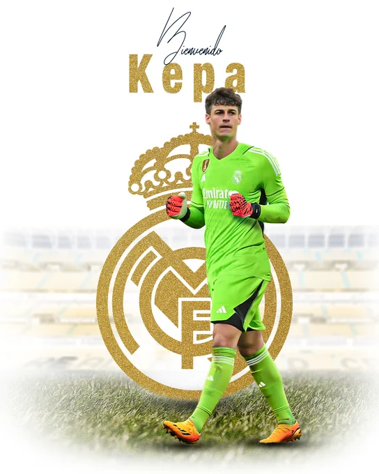Mercato : Kepa Arrizabalaga Est Désormais Gardien Du Real Madrid Jusqu'En 2024