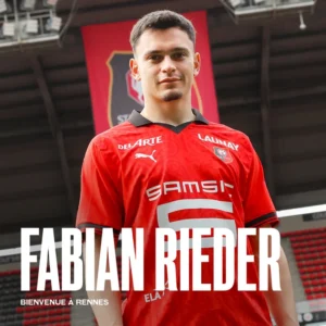 Mercato : Fabian Rieder S&Rsquo;Est Engagé Pour 4 Ans Avec Rennes !