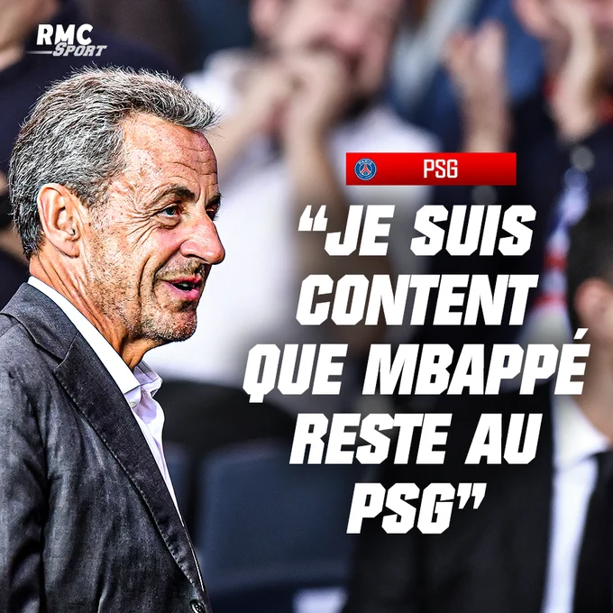 Nicolas Sarkozy fait une grosse révélation sur l'avenir de Kylian Mbappé au PSG !