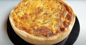 Recette Facile Et Rapide De La Tarte À L&Rsquo;Oignon