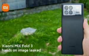 Le Xiaomi Mix Fold 3 Pliable Se Révèle Déjà En Image Avec 4 Capteurs Photo