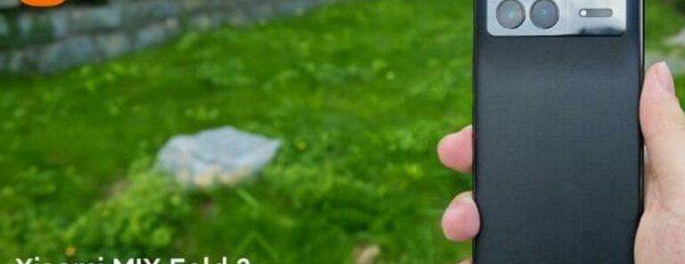 Le Xiaomi Mix Fold 3 Pliable Se Révèle Déjà En Image Avec 4 Capteurs Photo