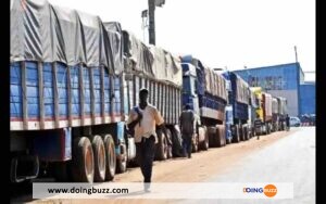 Plus De 600 Camions Allant Au Niger Bloqués Au Bénin