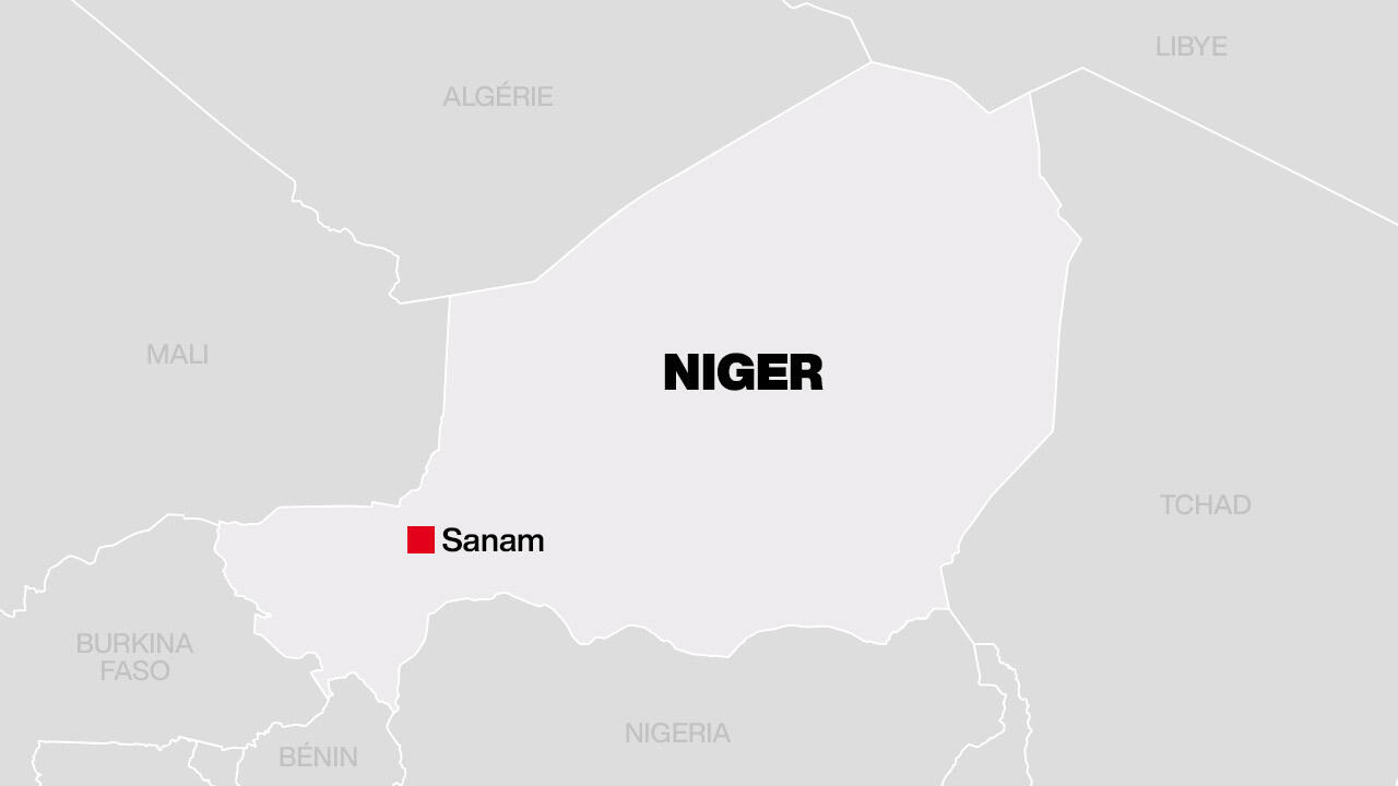 Carte Niger Sanam
