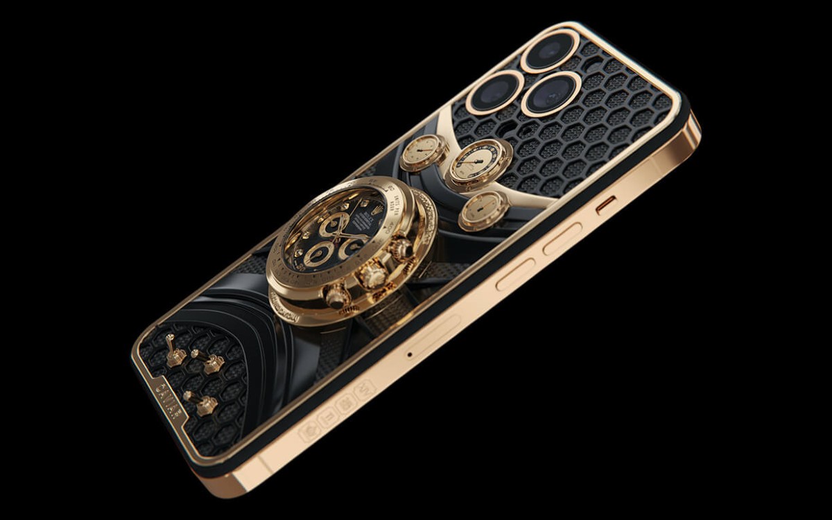 Caviar Iphone 14 Pro Rolex Daytona