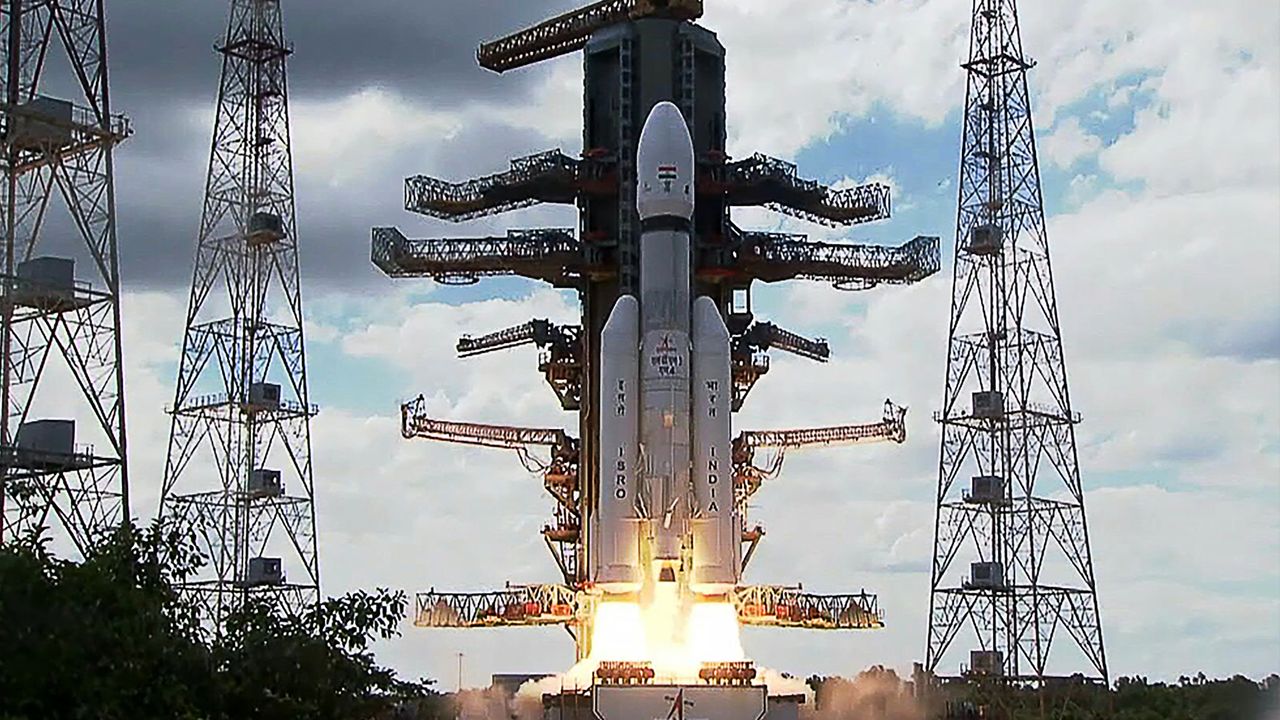 Mise En Orbite Reussie Pour La Mission Lunaire Indienne Chandrayaan 3 4096Fa