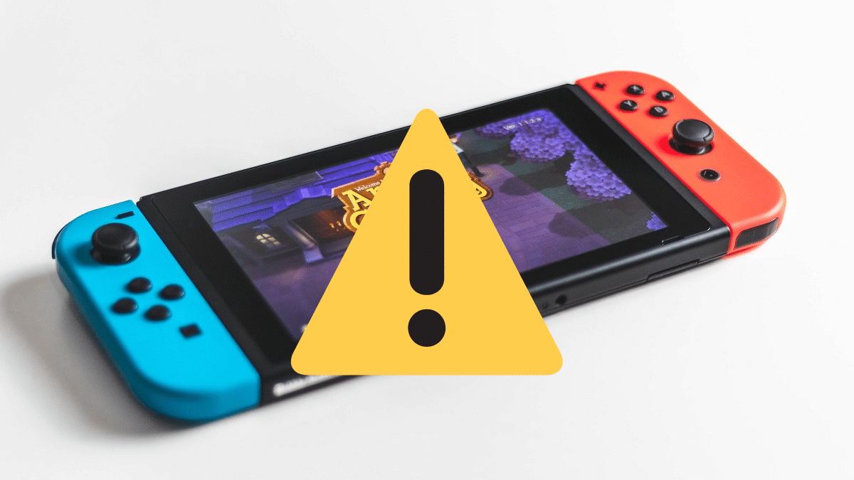 Nintendo Switch Warning