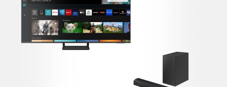 Bargain Alert: Save 300 € On Samsung Tv 65″ + Hw-B550 Soundbar Bundle