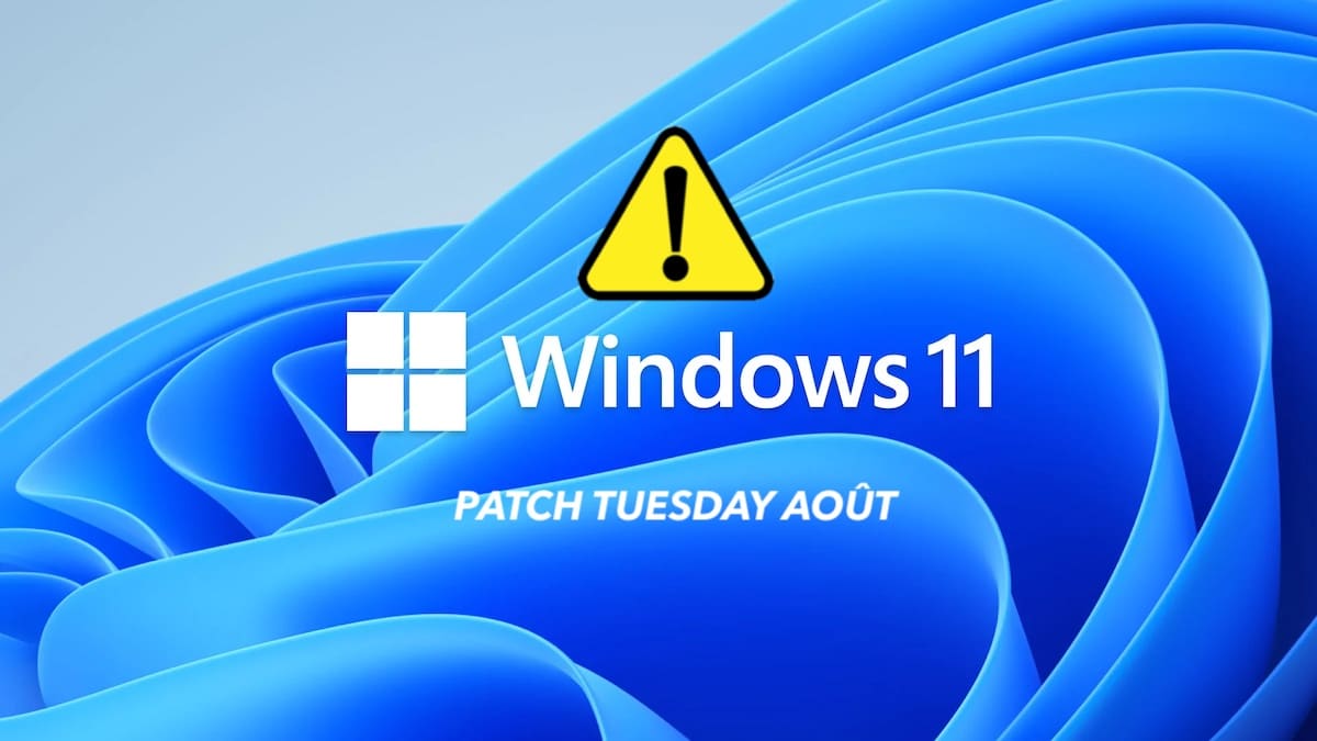 Windows 11 Patch Aout 2023