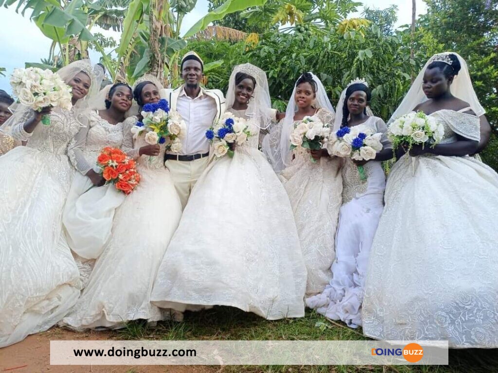 Mariage Historique : Habib Nsikonnene Épouse 7 Femmes En Un Seul Jour