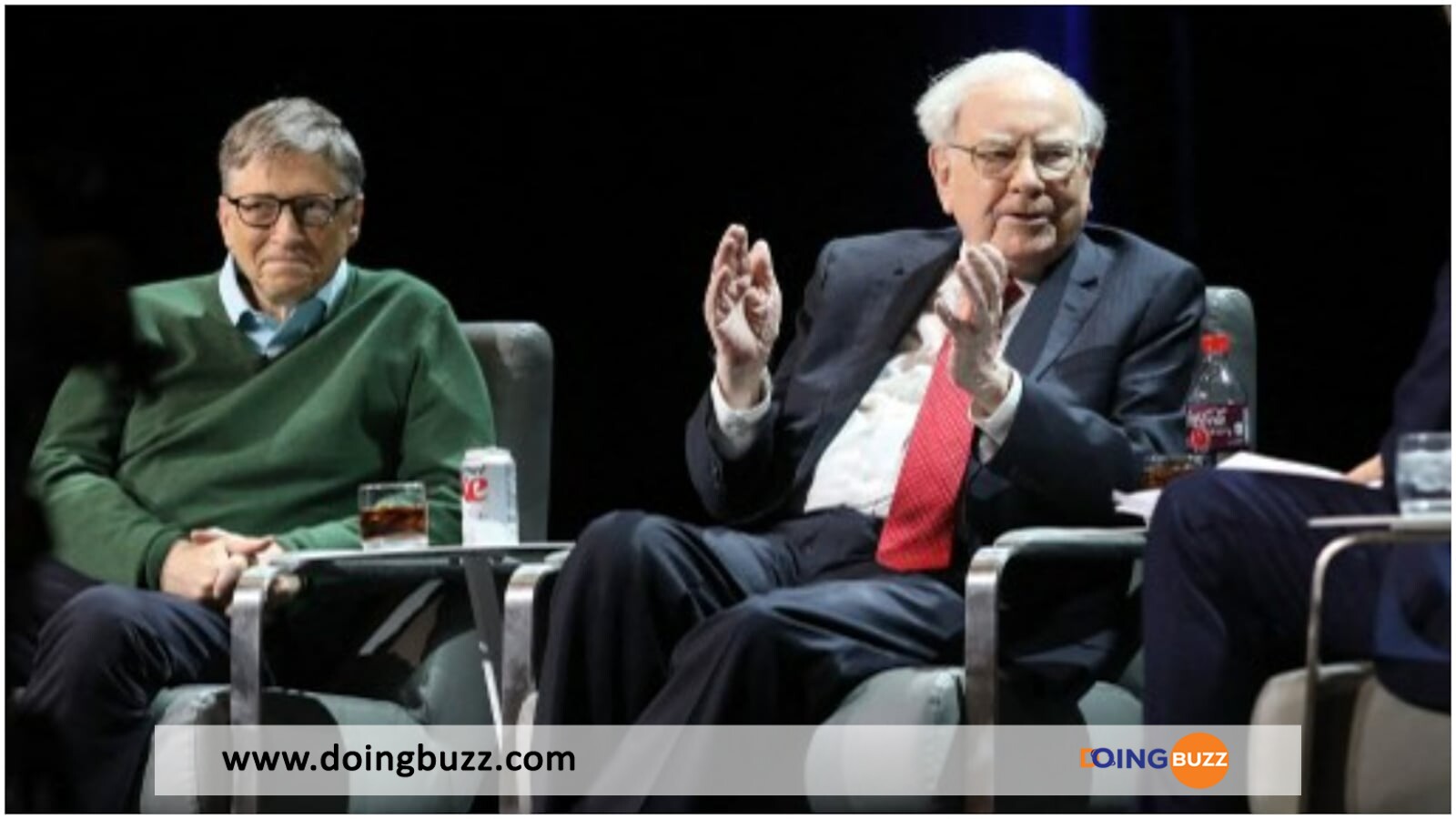 Bill Gates And Warren Buffett Afp