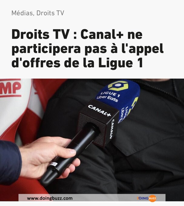 Canal Plus A Annoncé Qu'Il Ne Diffusera Plus Le Championnat De ...