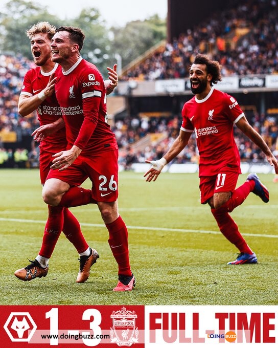 Liverpool A Renversé Wolverhampton Avec Un Exploit De Mohamed Salah !