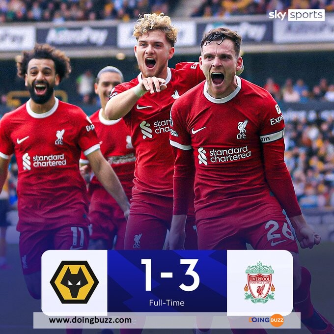 Liverpool A Renversé Wolverhampton Avec Un Exploit De Mohamed Salah !