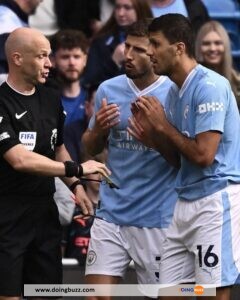 Pep Guardiola Mécontent De Rodri Après Un Carton Rouge !