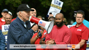 Joe Biden Se Joint À Une Manifestation Ouvrière Et Devient Viral (Vidéo)