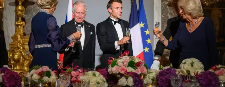 Scandale :  La Facture Du Dîner À Versailles En L&Rsquo;Honneur Du Roi Charles Indigne Les Français